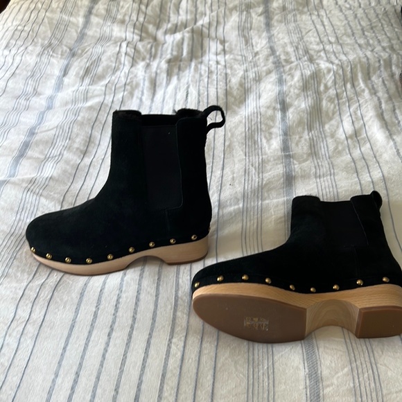 J.Crew Faux Fur lined Clog Boots - Picture 6 of 11